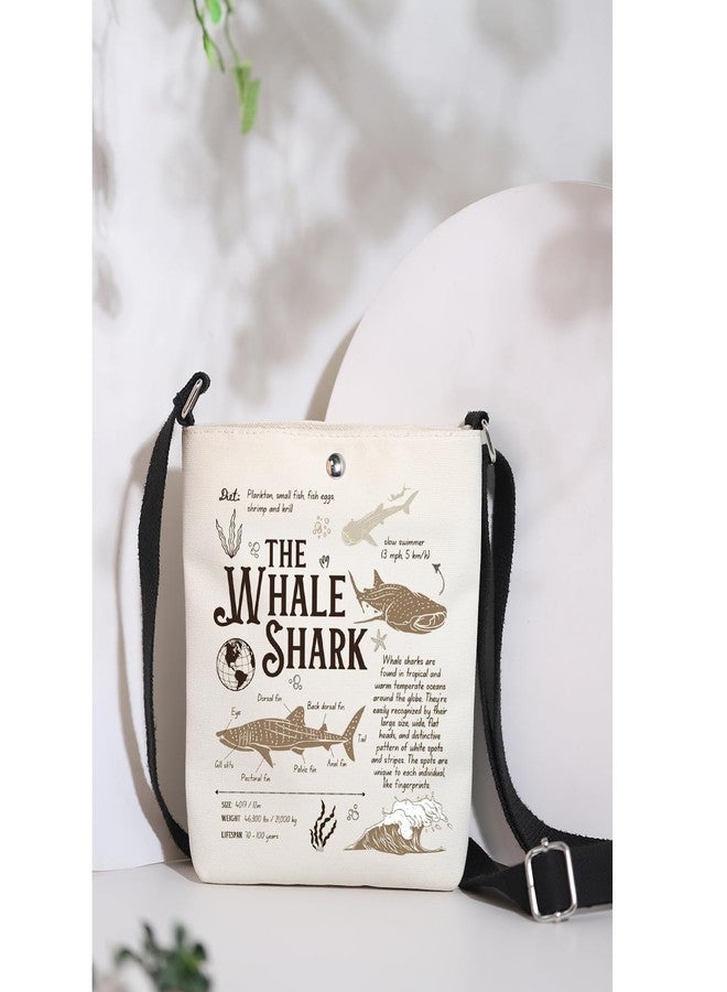 MAOFAED The Whale Shark Crossbody Bag, Shark Lovers Gift, Sea Creature Gift, Ocean Lover Gift, Whale Shark Fan Gift (whale shark) - Image 3