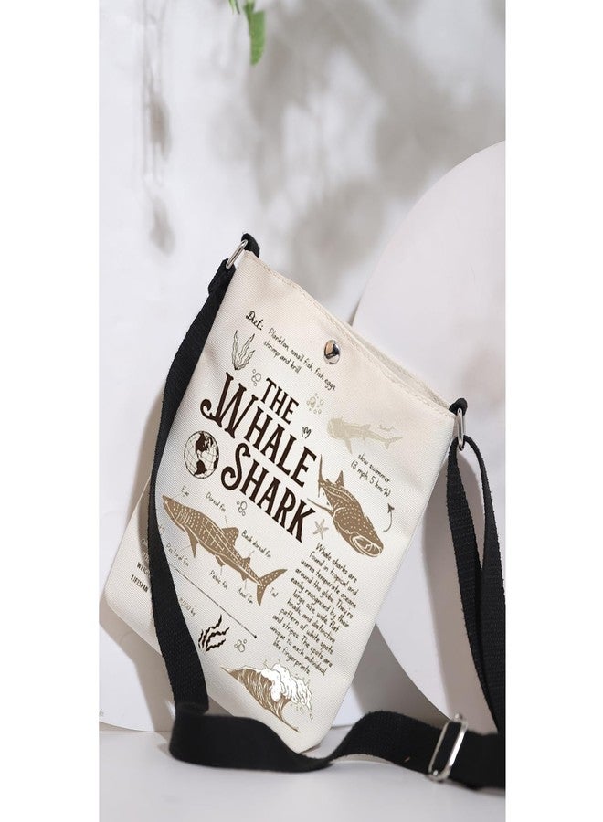 MAOFAED The Whale Shark Crossbody Bag, Shark Lovers Gift, Sea Creature Gift, Ocean Lover Gift, Whale Shark Fan Gift (whale shark) - Image 4