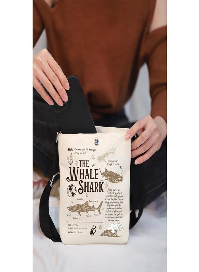MAOFAED The Whale Shark Crossbody Bag, Shark Lovers Gift, Sea Creature Gift, Ocean Lover Gift, Whale Shark Fan Gift (whale shark) - Image 5