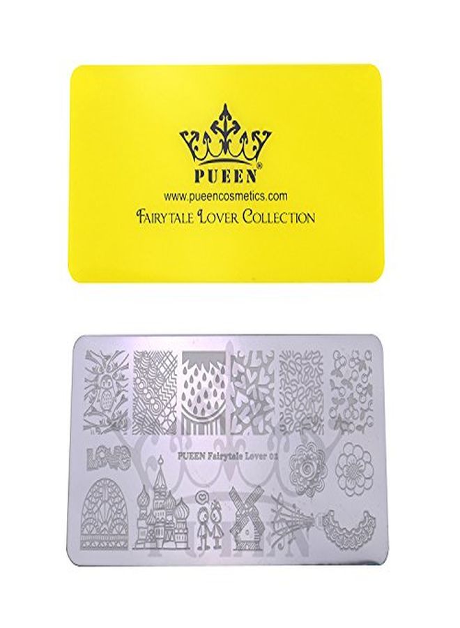 PUEEN Nail Art Stamping Love Box Ii 024 Lover Collection Plates 125X65Mm Unique Nailart Polish Stamping Manicure Image Plate Accessories Kit Bh000665 - Image 4