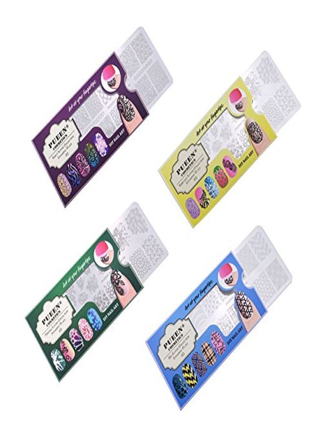 PUEEN Nail Art Stamping Love Box Ii 024 Lover Collection Plates 125X65Mm Unique Nailart Polish Stamping Manicure Image Plate Accessories Kit Bh000665 - Image 3