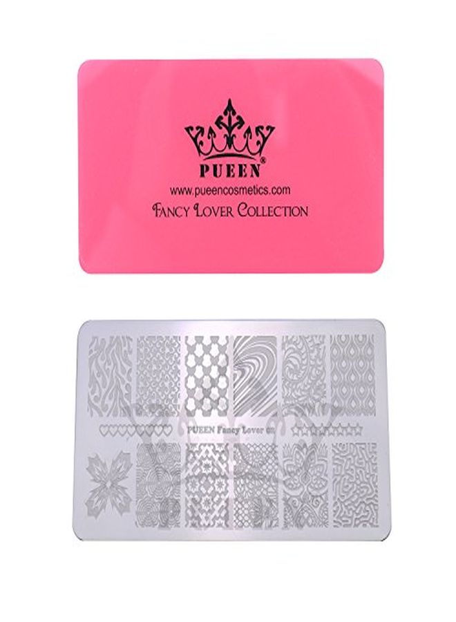PUEEN Nail Art Stamping Love Box Ii 024 Lover Collection Plates 125X65Mm Unique Nailart Polish Stamping Manicure Image Plate Accessories Kit Bh000665 - Image 5