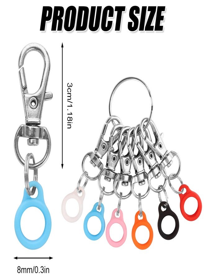 NQEUEPN 6pcs Pen Holders, Pen Clips Pocket Clip Highlighter Pen Holder Badge Reel Clips Nurse Pen Converter with Lobster Clasp Badge Reel Accessories(Pen not Included) - Image 2