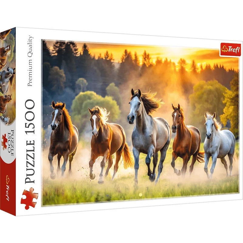 Trefl - Wild Horse Puzzle ( 1500 Pcs ) - 26215 - Image 1