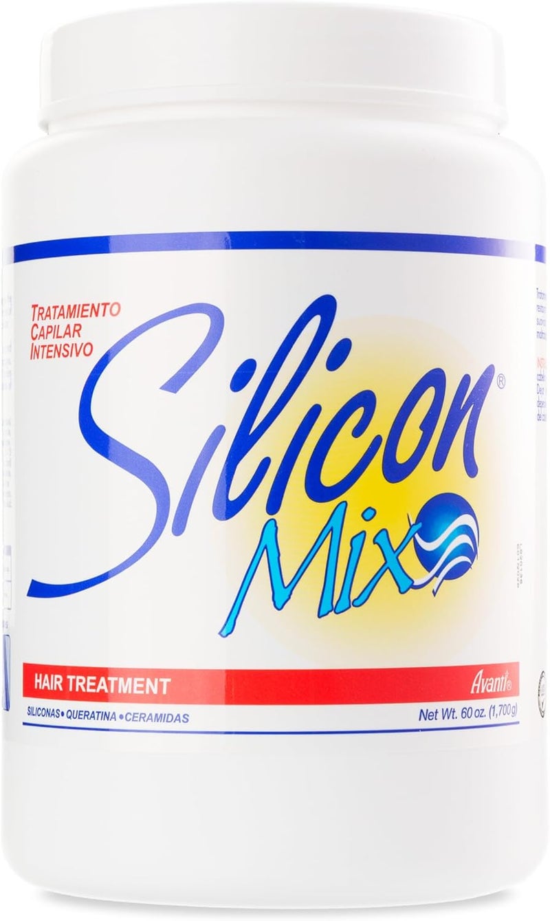 Silicon Mix Intensive Hair Deep Treatment - 60 Ounce Jar for Dry and Damaged Hair - Image 1