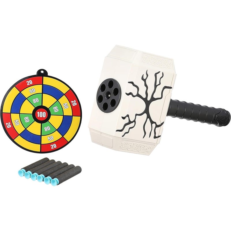 Hammer Soft Projectile Launcher 6 Foam Bullets - SB573 - Image 1