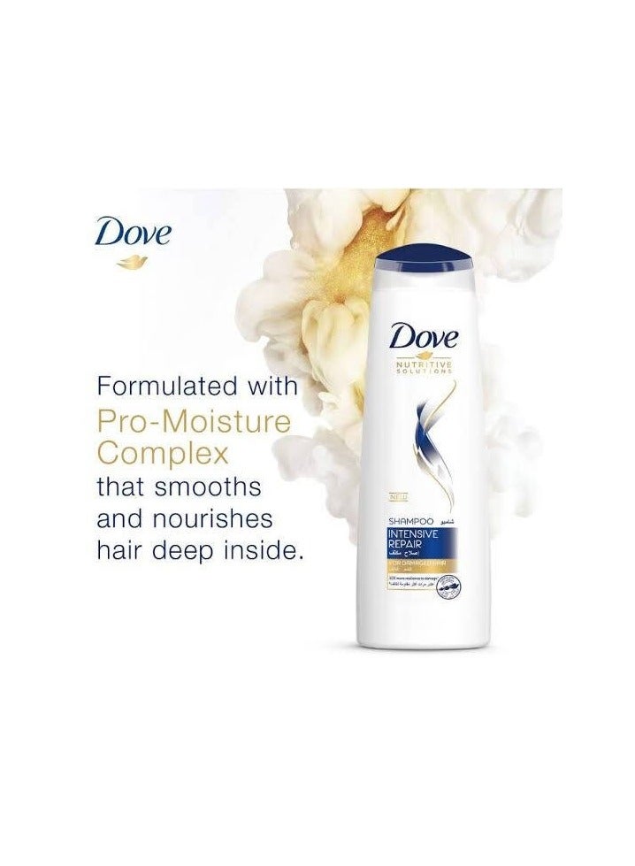 Dove Shampoo Intensive Nourishment For Damaged Hair-350ML - Image 2