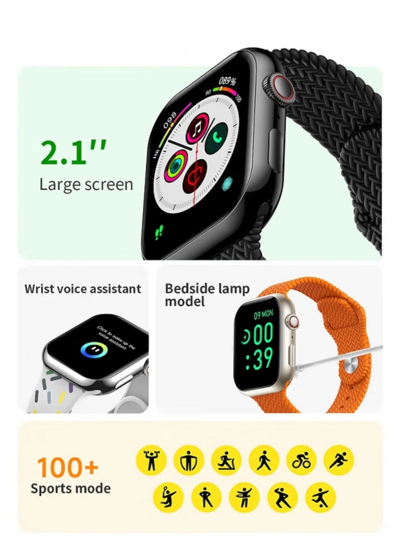 AROAQ - Z81 Pro Max Smart Watch Bluetooth Call Heart Rate Blood Pressure Sleep Compass Sport - Image 1