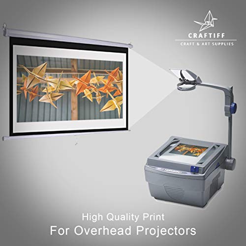 Craftiff Ohp Clear Printable Transparency Film 8.5 x 11 Inches for Overhead Projectors, for Inkjet Printers, 40 Sheets - Image 5