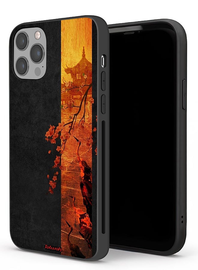 Tolwak Apple iPhone 12 Pro Max Protective Case Autumn Colors Art - Image 1