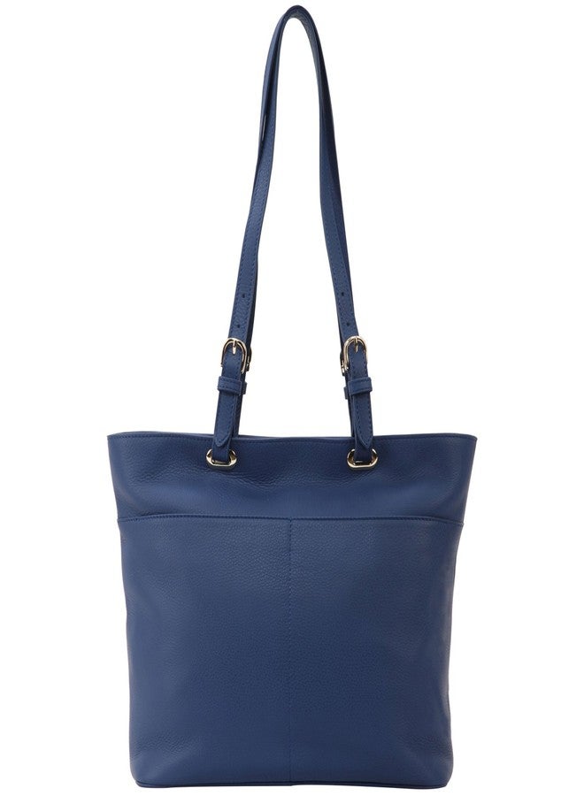 Banuce Large Capacity Leather Tote Bag for Women Shoulder Satchel Purses and Handbags Hobo Bag Blue - Image 1