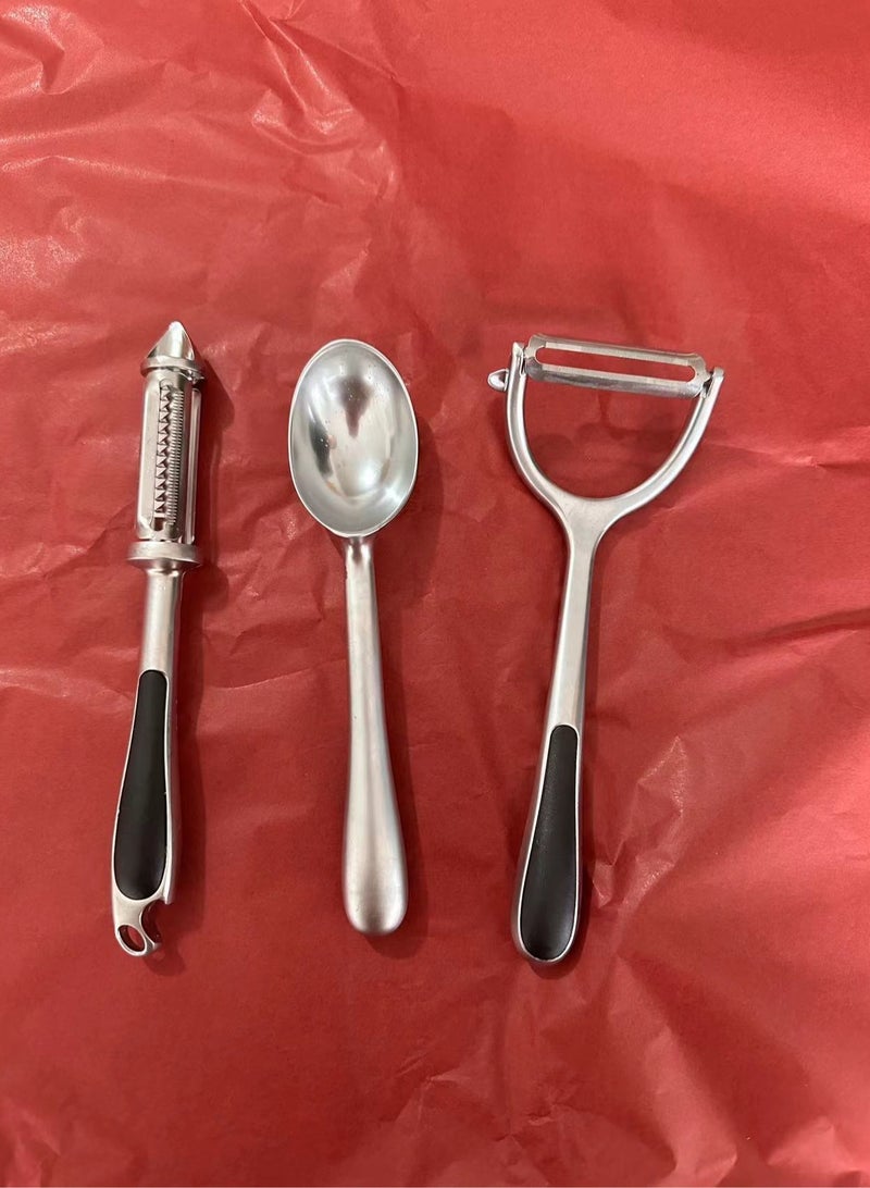 3-Set Gift Package Peeler Set Stainless Steel Multi Purpose - view 2