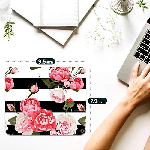 Oriday Gaming Mouse Pad Custom, Inspirational and Motivational Design for Women (Marine Rose) - Image 5