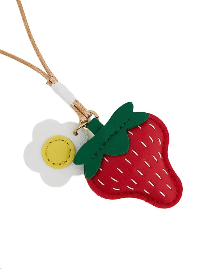 Nine West NINEWEST PJ163 KEYCHAIN CHERRY RED