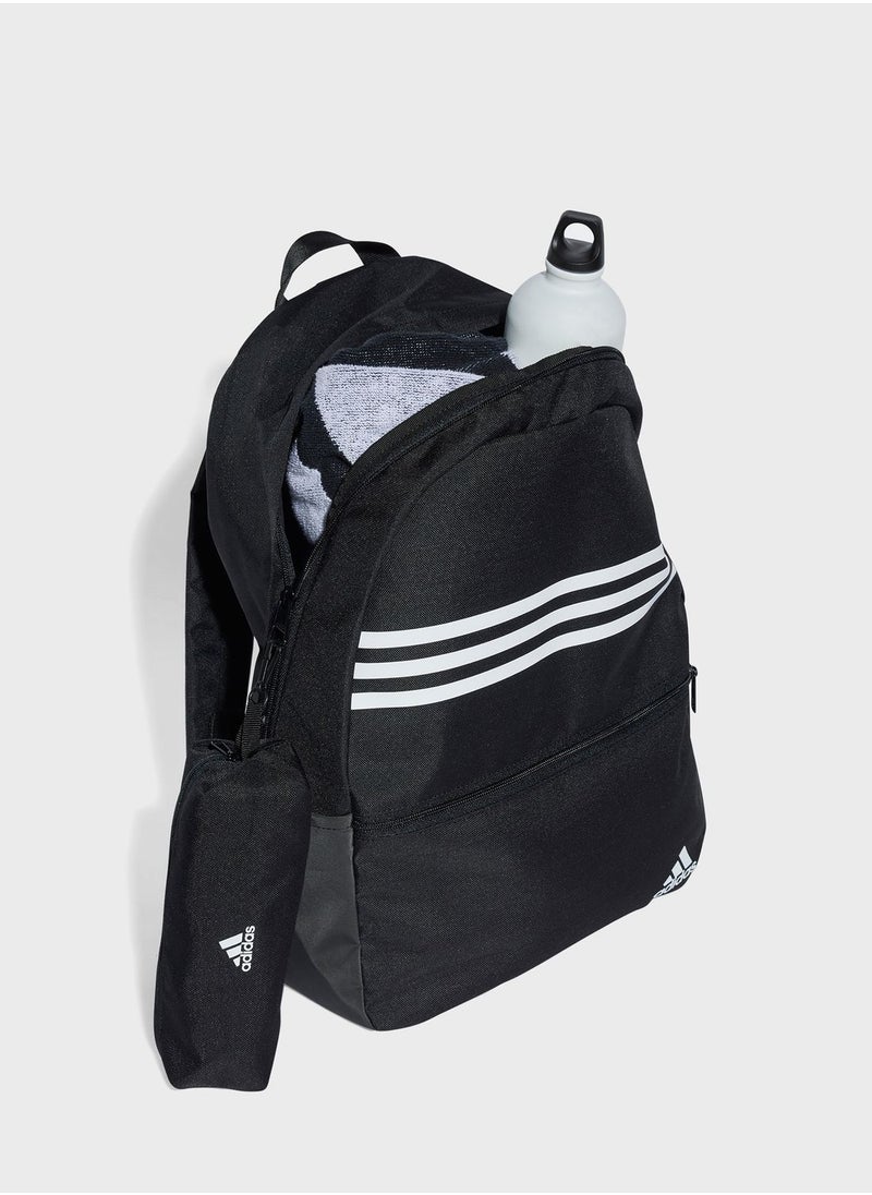 Adidas - Classic 3 Stripes Backpack - Image 1