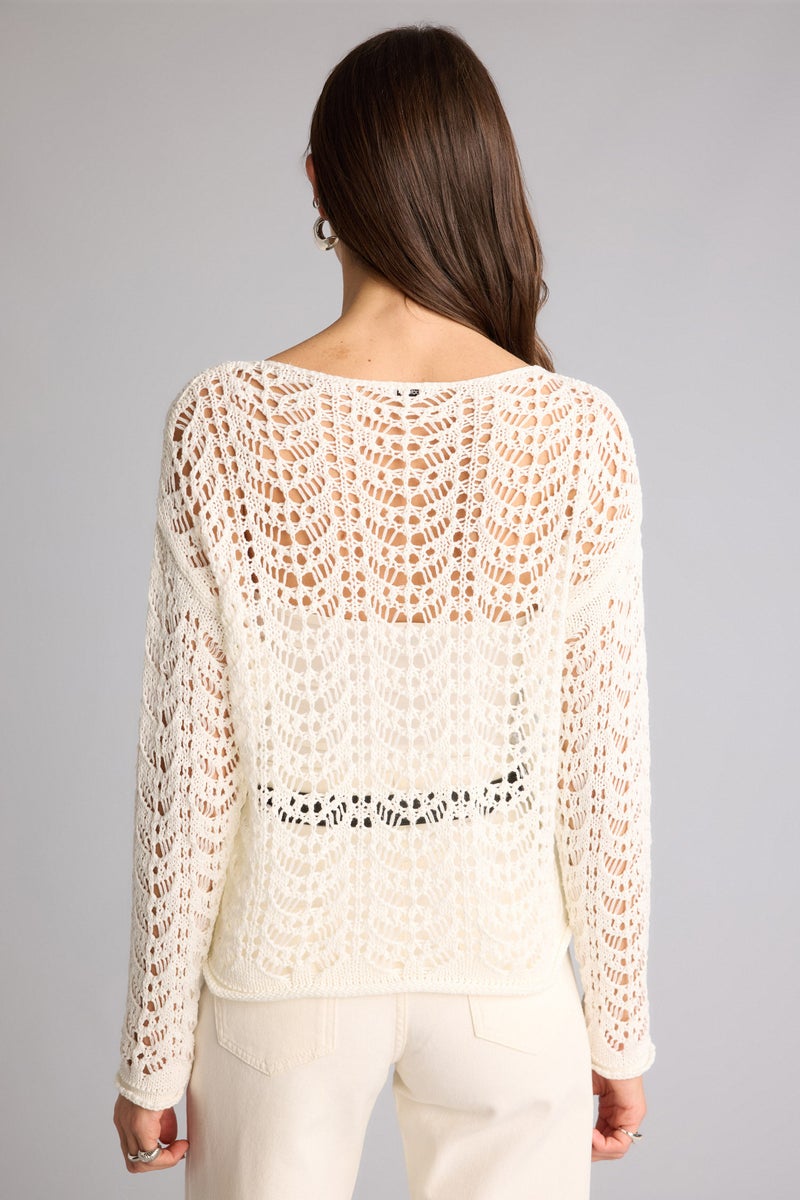 DeFacto Beige Woman Regular Fit Boat Collar Knitwear Pullover Casual - Image 5
