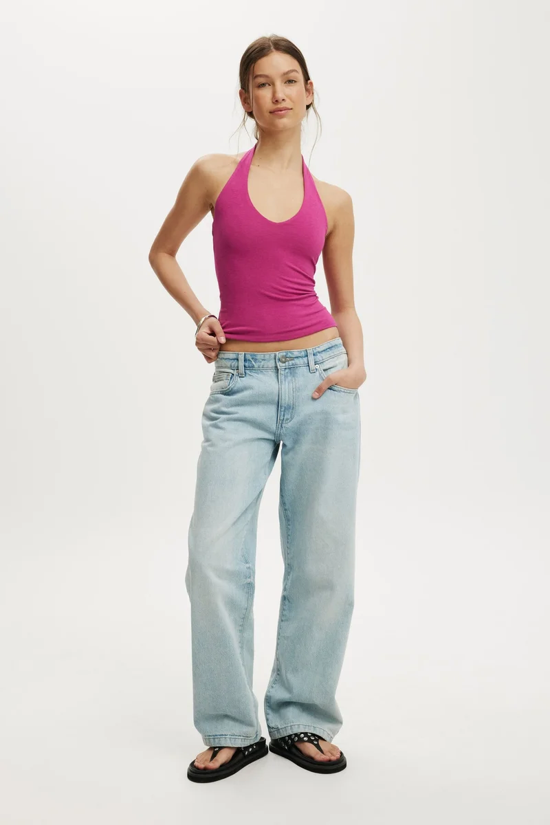 Cotton On All Day V Neck Halter Top