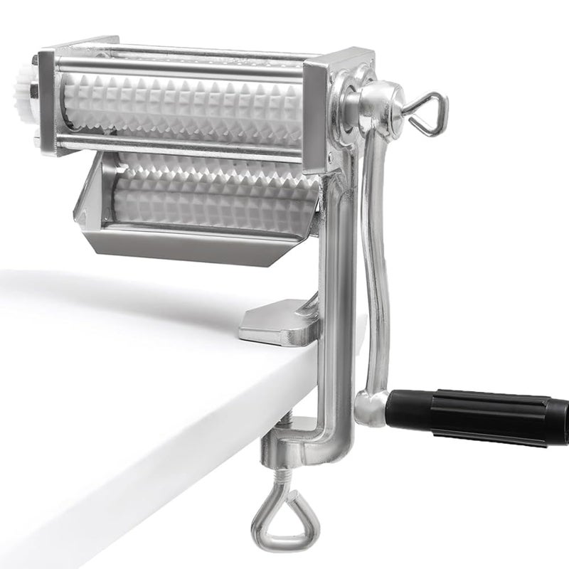 RLOZUI Heavy Duty Manual Meat Tenderizer Cuber Tool Steak Flatten Cuber Rolling Meat Poultry Tenderizer Machine Clamp on Meat Tenderizer Kitchen Tool - Image 2