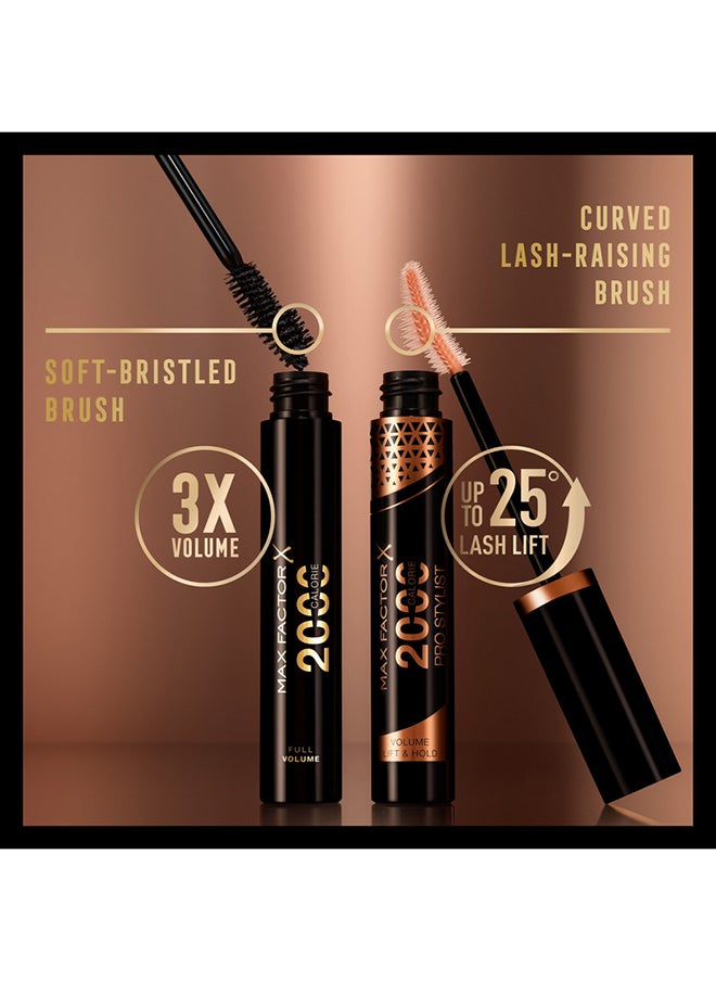 Max Factor - ماسكارا 2000 كالوري برو ستايليست - أسود، 9 مل - Image 1