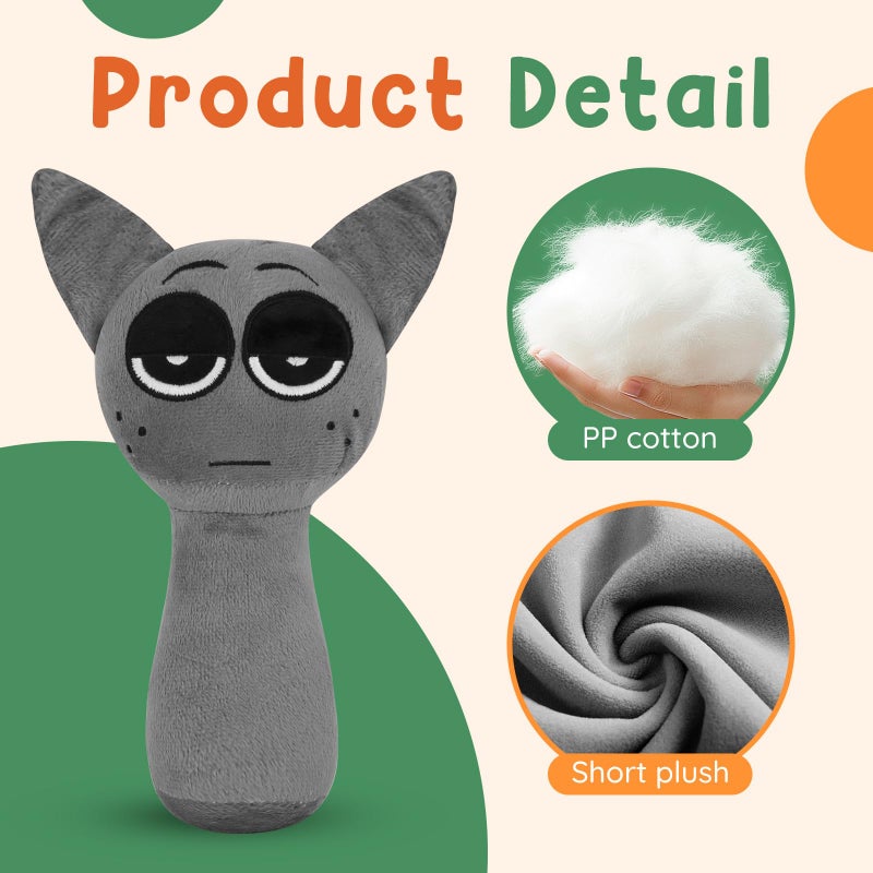 Skymetis Sprunky Plush Toy - Birthday Party Stuffed Animal, Orange Play Plush Toy for Sprunky Stage 3, Soft Toy for 4-6 Year Old Girls and Boys, Kids' Birthday Decoration - Image 3