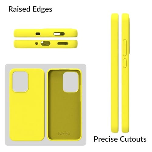 SPRIG Compatible with Oppo Reno 13 Pro Premium SilkTone Back Cover Drop Tested Shock Proof Mobile Case for Men, Women, Boys and Girls with Camera Protection (Shining Yellow) - Image 3