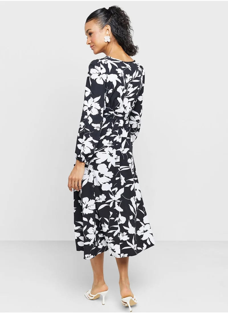 ELLA Floral Print Dress