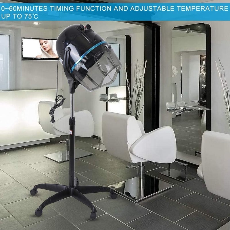 woobles Stand Dry Hood for Hairstyling, 1000W Hair Dryer Steamer Wi Stand Dry Hood for Hairstyling - Image 2