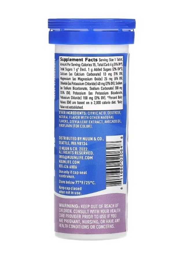 نون Hydration Sport Effervescent Electrolyte Supplement Grape 10 Tablets - Image 2