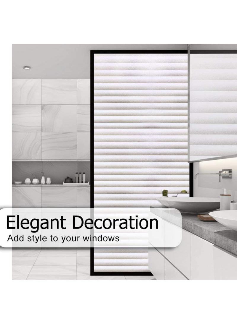 Y&D Window Film Decorative Privacy No Glue Glass Sticker For Door Home House Ofiice Heat Control Anti UV 120 x 200 cm  - Image 5