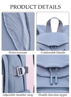DUNISO Girl's School Backpack with Pencil Case Waterproof Book Bag with Compartments for Teen Girl Kid Students Elementary School Kids' School Bag With Large Capacity  - Image 4