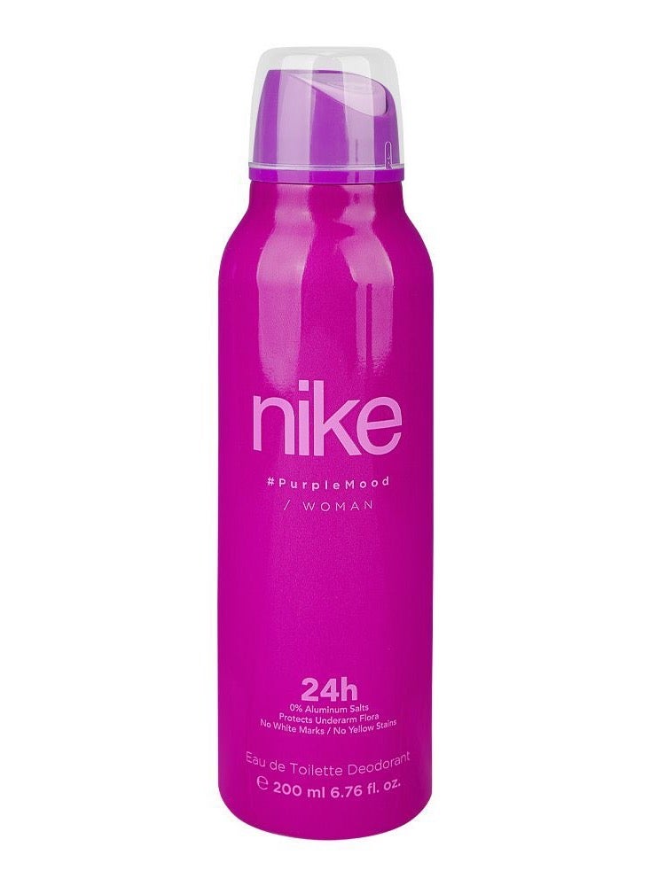 Nike Nike Women Purple Mood Deodorant Spray, 200ml - Image 1