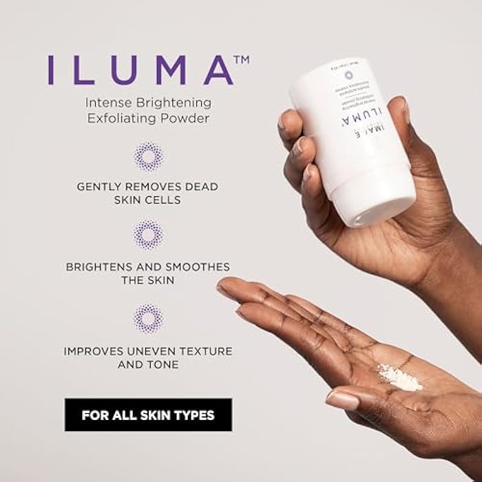 IMAGE Skincare, ILUMA Intense Brightening Powder, Water Activated Gentle Face Scrub Polish for Brighter Skin, 1.5 oz - Image 2