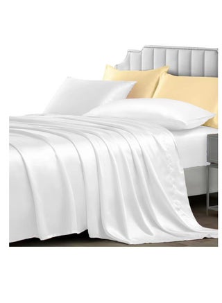6Pcs King Size Mulberry Silk Duvet Cover Sheet Ultra Soft and Silky Breathable Nature Silk Bedding Set with four Pillowcase - pzsku/ZDAB156AA34194CC7674BZ/45/_/1713881658/233215b4-87c6-406f-a606-1cf18f9e3fa5