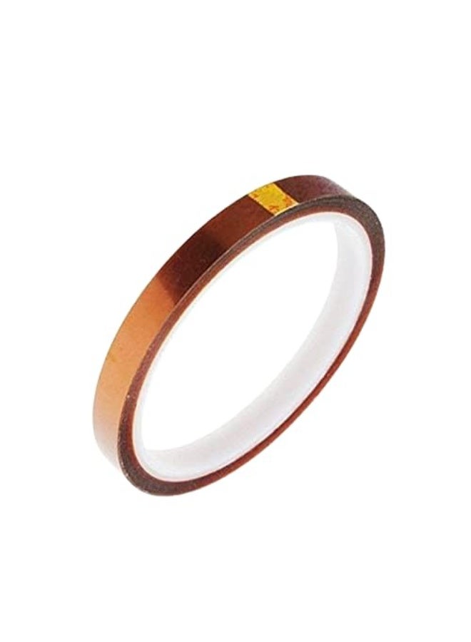 My Souq - High Temperature Heat Resistant Kapton Tape (10mm) Polyimide Adhesive for Electronics & Watch Repair - Image 1