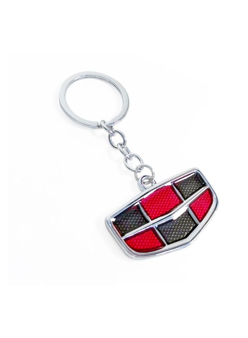 GEELY  Car Metal Keychain, GEELY EMGRAND Logo Key Chain Key Ring For Car - Image 2