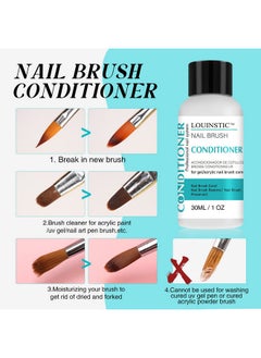 Nail Brush Cleaner And Conditioner Quickly Clean Gel Nail Brushes Paint Brushes Airbrushes Art Tools Nail Brush Preserver And Restorer For Kolinsky Acrylic Nail Brush & Gel Nail Brush - pzsku/ZDAB18F334EFD32DB6DC7Z/45/_/1683269915/25e1e5f5-dc8f-4e69-834b-b2ec528ccdc7