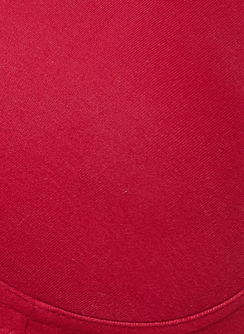 Clovia Maroon Clovia Non-Padded Non-Wired Full Coverage T-shirt Bra in Maroon - Cotton Rich for Women | Best Price UAE