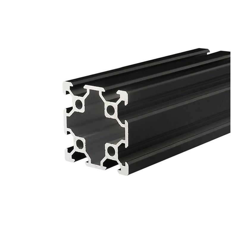 RAHBI 1PC 4040 Black Double Slot V-Slot Aluminum Extrusion Profile for CNC 3D Printers Leisurely(Size:400mm) - Image 3
