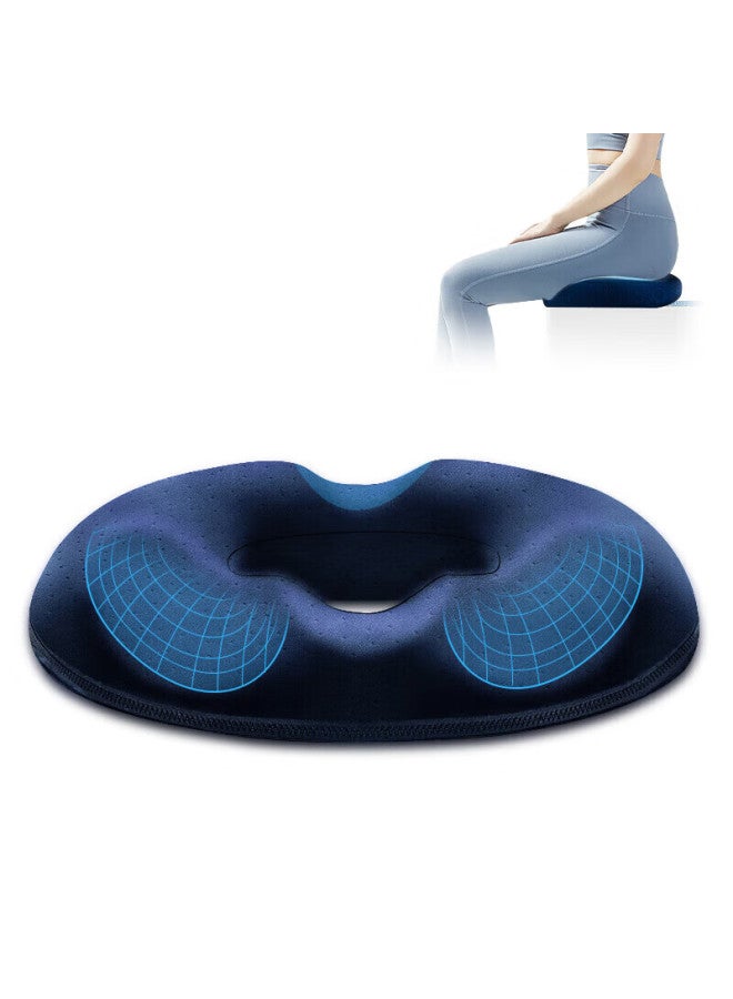 DiGallen Dijialun Hemorrhoid Cushion, Office Memory Foam Fistula Post-surgery, Tailbone, For Men And Women, Home And Car Use Pad, Seat Cushion - Image 1