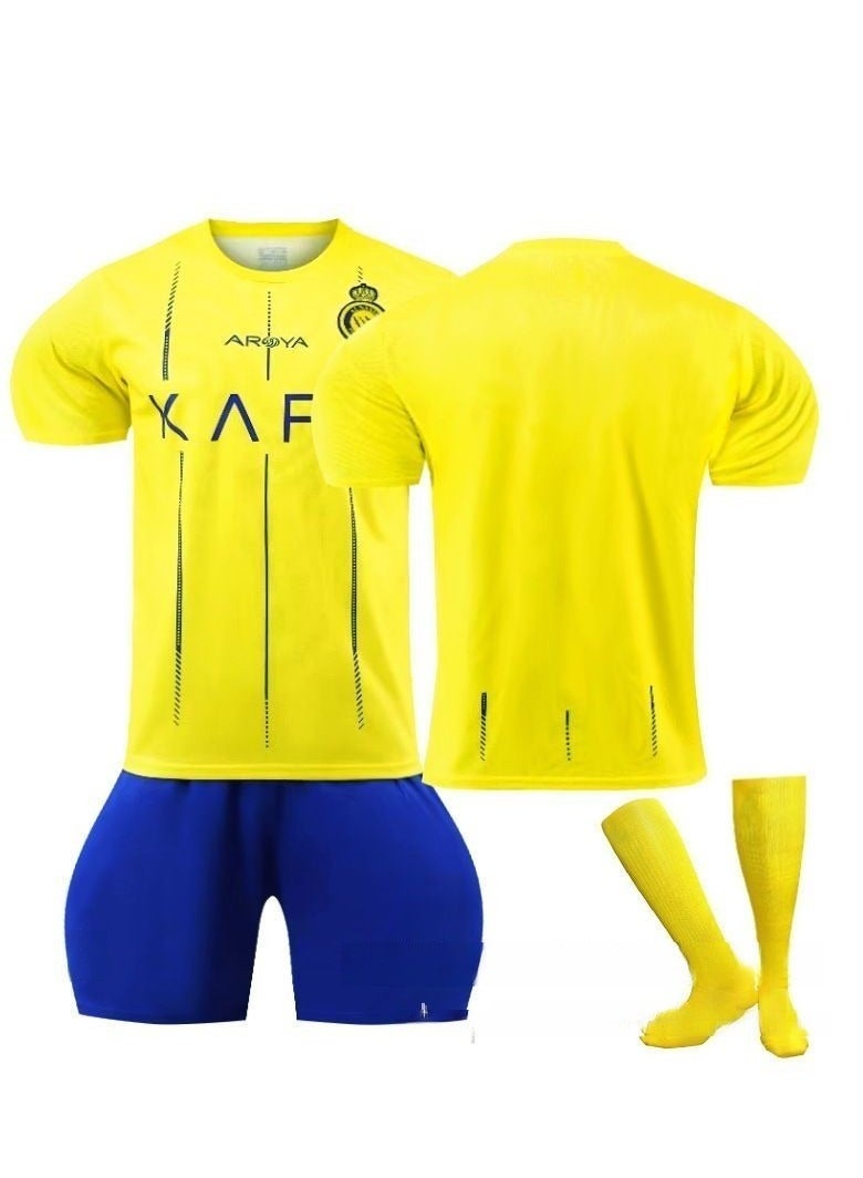 3-piece set of new Riyadh Victory team football jerseys - Image 1