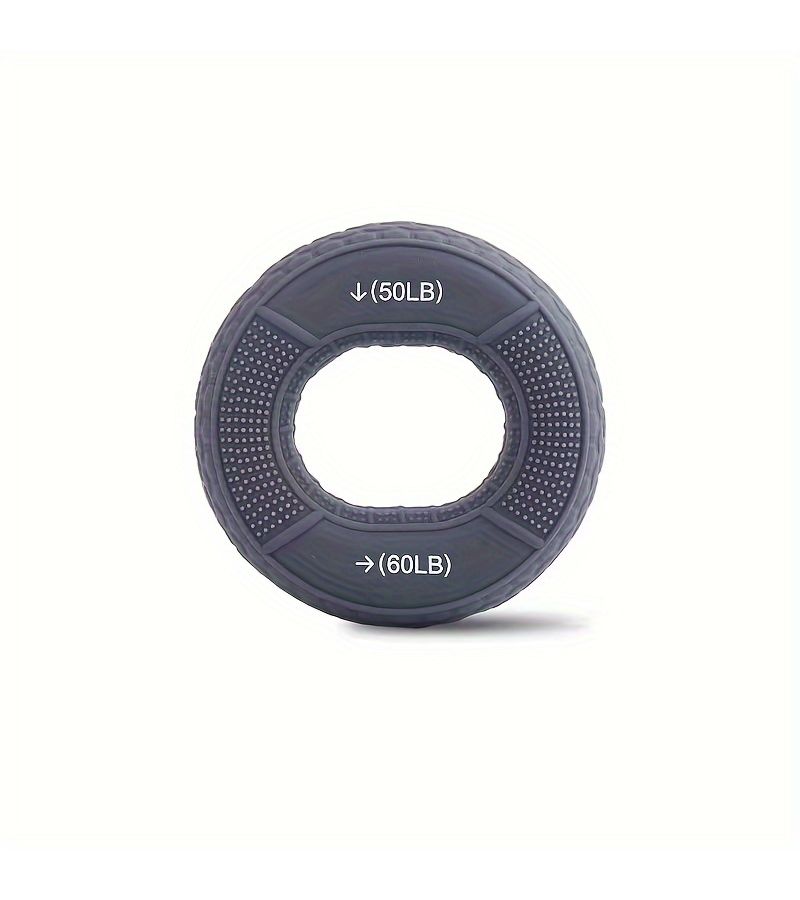 1pc Imitation Tire Grip Ring Strength Trainer Dark Green 20 To 30 Pounds For Muscle Building Rehabilitation Decompression - Image 4