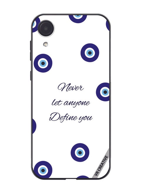 Protective Case Cover For Samsung Galaxy A03 Core Never Let Anyone Define You Design Multicolour