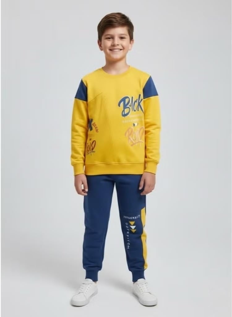 Macaw Kids Winter Cotton Set 100% Padded – Soft Warm Children Outfit with Heavy Outer Fabric, Anti-Pilling & Fade Resistant, Comfortable Long Sleeve Top and Pants for Daily Wear, School & Outdoor Activities(8years) - Image 4