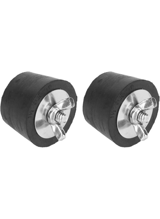 كلاراكو قطعتان من سدادة التمدد المطاطية مقاس 1.5 بوصة لفصل الشتاء لأنابيب السبا وحمام السباحة والتجهيزات الشتوية - Image 5