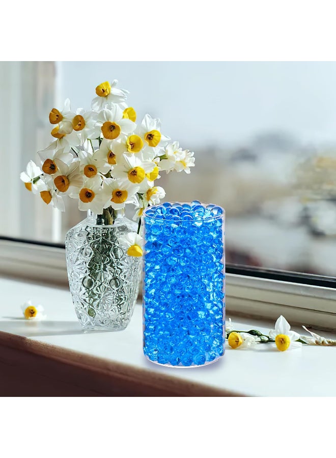 ARABIQO 50,000 Blue Water Gel Beads, Non-Toxic Blue Orbeez Gel Beads for Vase Filler, Centerpieces, Wedding Decorations, Floral & Home Décor, Soothing Sensory Play  - Image 1
