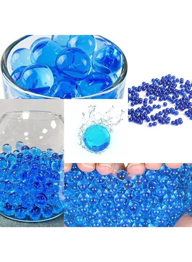 ARABIQO 50,000 Blue Water Gel Beads, Non-Toxic Blue Orbeez Gel Beads for Vase Filler, Centerpieces, Wedding Decorations, Floral & Home Décor, Soothing Sensory Play  - Image 2