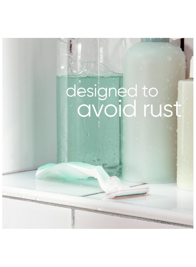 مقبض ماكينة حلاقة فينوس سموث سنستيف للنساء + شفرتين لاعادة التعبئة من جيليت - Image 4