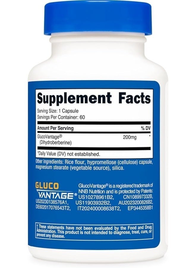 Nutricost, Dihydroberberine, 200 mg, 60 Capsules - Image 2