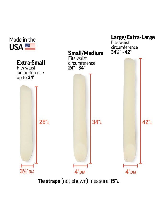 OPTP لفافة ماكنزي الأصلية الليلية - وسادة أسفل الظهر للنوم ووسادة دعم الظهر المستديرة لدعم العمود الفقري والدعم الجانبي - حجم صغير جداً - Image 5