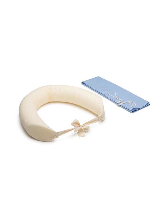 OPTP لفافة ماكنزي الأصلية الليلية - وسادة أسفل الظهر للنوم ووسادة دعم الظهر المستديرة لدعم العمود الفقري والدعم الجانبي - حجم صغير جداً - Image 1